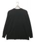 AURALEE (オーラリー) LUSTER PLAITING L/S TEE ロングスリーブTシャツ ブラック サイズ:4：5800円