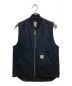 CarHartt（カーハート）の古着「DUCK VEST ARCTIC QUILT LINED」｜ブラック