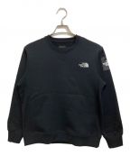 THE NORTH FACEザ ノース フェイス）の古着「Square Logo Crew」｜ブラック