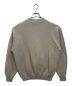 crepuscule (クレプスキュール) Moss Stitch Moc Neck L/S ベージュ サイズ:S：5800円