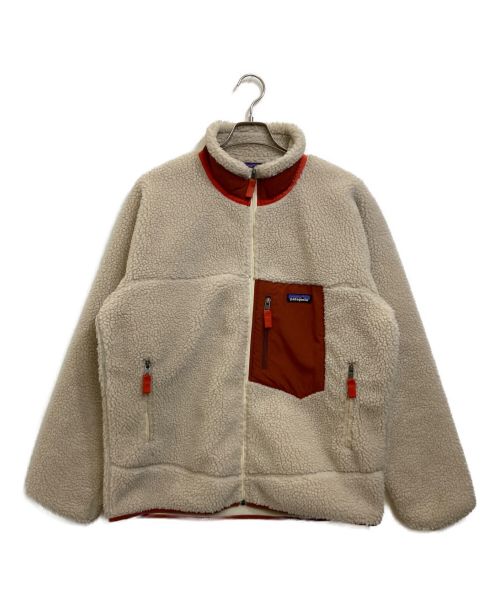 Patagonia（パタゴニア）Patagonia (パタゴニア) CLASSIC RETRO-X JACKET クラシック レトロエックス アイボリー サイズ:Lの古着・服飾アイテム