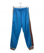 GUCCIグッチ）の古着「21SS Web Line Technical Jersey Pant」｜スカイブルー