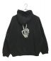 BALENCIAGA (バレンシアガ) Drip Peace パーカー ブラック サイズ:S：24800円