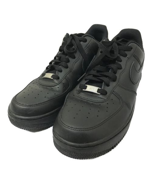 NIKE（ナイキ）NIKE (ナイキ) AIR FORCE 1 07 ブラック サイズ:27.5㎝の古着・服飾アイテム