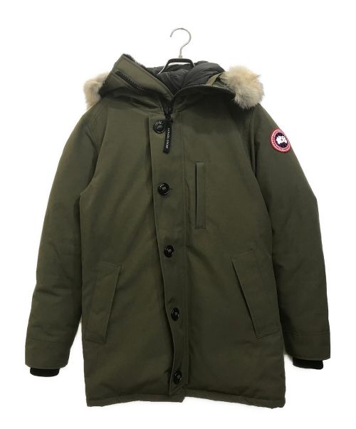 CANADA GOOSE（カナダグース）CANADA GOOSE (カナダグース) ジャスパーパーカー オリーブ サイズ:Mの古着・服飾アイテム