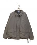 KEBOZケボズ）の古着「POCKET COACH JACKET」｜カーキ