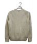 AURALEE (オーラリー) WOOL CASHMERE RIB KNIT アイボリー サイズ:M：6800円