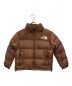 THE NORTH FACE（ザ ノース フェイス）の古着「Short Nuptse Jacket」｜ブラウン