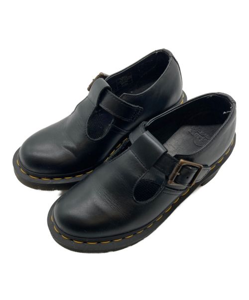 Dr.Martens（ドクターマーチン）Dr.Martens (ドクターマーチン) ストラップシューズ ブラック サイズ:UK3の古着・服飾アイテム