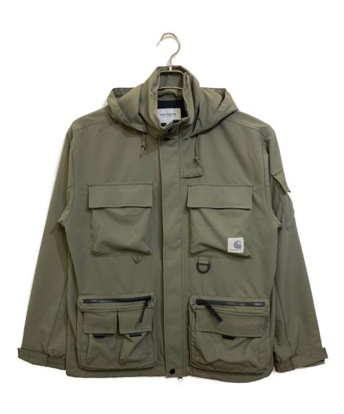 Carhartt WIP（カーハート ワークインプログレス）CARHARTT WIP (カーハートダブリューアイピー) ELMWOOD JACKET オリーブ サイズ:Mの古着・服飾アイテム