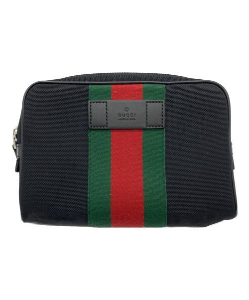 GUCCI（グッチ）GUCCI (グッチ) ボディーバッグ ブラックの古着・服飾アイテム