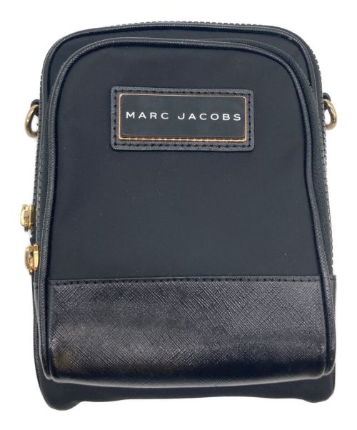 MARC JACOBS（マークジェイコブス）MARC JACOBS (マーク ジェイコブス) ナイロンクロスボディバッグ ブラックの古着・服飾アイテム