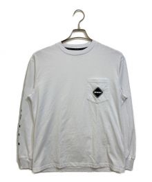 F.C.R.B.（エフシーアールビー）の古着「L/S AUTHENTIC TEAM POCKET TEE」｜ホワイト