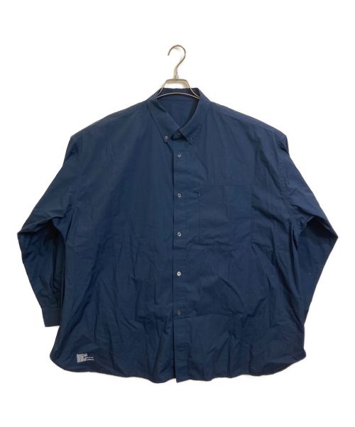 FreshService（フレッシュサービス）FreshService (フレッシュサービス) UTILITY L/S B.D SHIRT ネイビー サイズ:FREEの古着・服飾アイテム