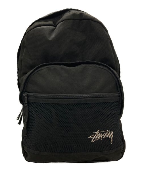 stussy（ステューシー）stussy (ステューシー) バックパック ブラックの古着・服飾アイテム