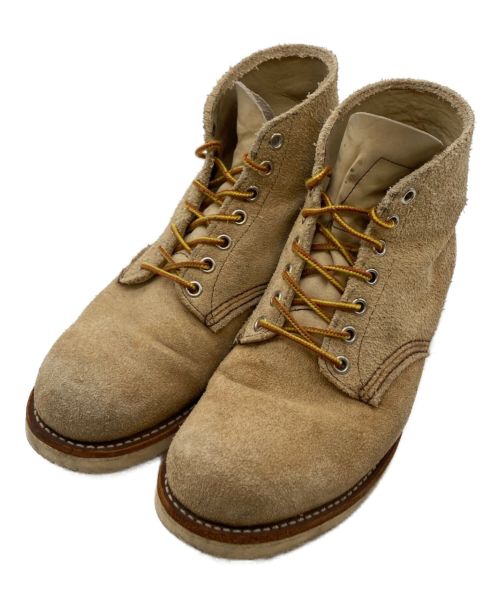 RED WING（レッドウィング）RED WING (レッドウィング) CLASSIC ROUND ベージュ サイズ:25.5の古着・服飾アイテム