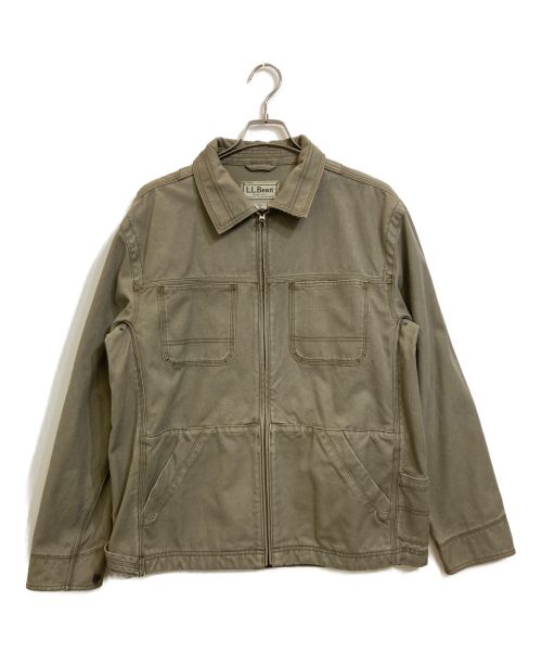 L.L.Bean（エルエルビーン）L.L.Bean (エルエルビーン) ジップアップジャケット ブラウン サイズ:Mの古着・服飾アイテム