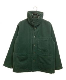 Engineered Garments（エンジニアド ガーメンツ）の古着「Shawl Collar Jacket-Polyester Fake Melton ショールカラージャケット」｜グリーン