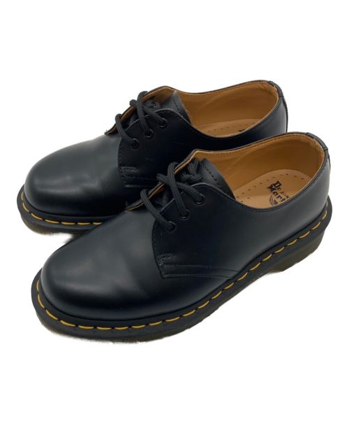 Dr.Martens（ドクターマーチン）Dr.Martens (ドクターマーチン) 3ホールシューズ ブラック サイズ:UK3の古着・服飾アイテム