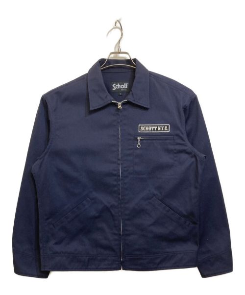 Schott（ショット）Schott (ショット) TC WORK JACKET ネイビー サイズ:L 未使用品の古着・服飾アイテム