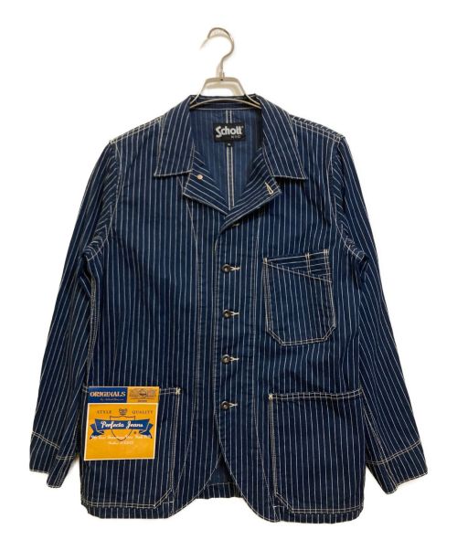 Schott（ショット）Schott (ショット) OLD HICKORY WORK JACKET ブラック サイズ:M 未使用品の古着・服飾アイテム