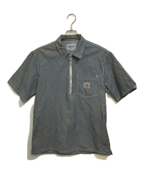 Carhartt WIP（カーハート）Carhartt WIP (カーハート) S/S DASH SHIRT ネイビー サイズ:Mの古着・服飾アイテム