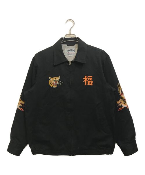 HOUSTON（ヒューストン）HOUSTON (ヒューストン) COTTON VIETNAM JACKET ブラック サイズ:Lの古着・服飾アイテム