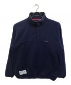 DESCENDANTディセンダント）の古着「HUMMING FLEECE PULLOVER フリースジャケット」｜パープル