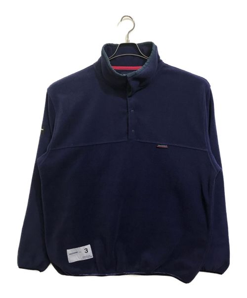 DESCENDANT（ディセンダント）DESCENDANT (ディセンダント) HUMMING FLEECE PULLOVER フリースジャケット パープル サイズ:3の古着・服飾アイテム