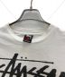 中古・古着 stussy (ステューシー) ワールドツアープリントTシャツ ホワイト サイズ:Ⅿ：4800円