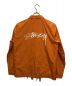 stussy (ステューシー) コーチジャケット オレンジ サイズ:S：6000円