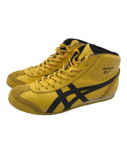 Onitsuka Tiger（オニツカタイガー）Onitsuka Tiger (オニツカタイガー) MEXICO MID RUNNER イエロー サイズ:27.5の古着・服飾アイテム