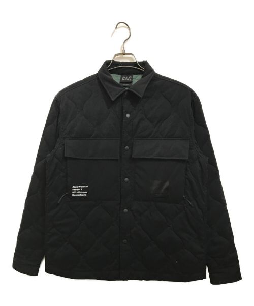 Jack Wolfskin（ジャック ウルフスキン）Jack Wolfskin (ジャック ウルフスキン) キルティングジャケット ブラック サイズ:Ⅿの古着・服飾アイテム