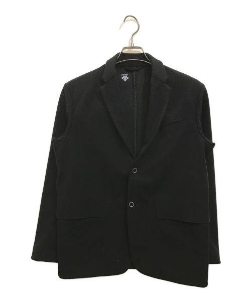 DESCENTE PAUSE（デサントポーズ）DESCENTE PAUSE (デサントポーズ) テーラードジャケット ブラック サイズ:Sの古着・服飾アイテム
