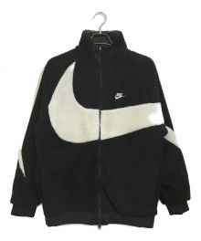 NIKE（ナイキ）の古着「AS M NSW VW SWSH FULL ZIP JKT」｜ブラック×ホワイト