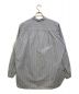 CASEY CASEY (ケーシーケーシー) LIGNIERE PLI SHIRT-MICRO STRIPE ブルー サイズ:Ⅿ：22000円