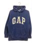 GAP（ギャップ）の古着「90's銀タグプルオーバーパーカー」｜ネイビー