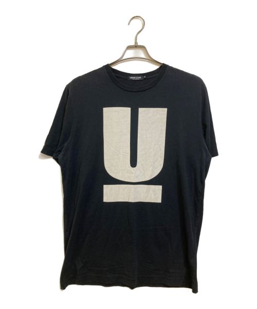 UNDERCOVER（アンダーカバー）UNDERCOVER (アンダーカバー) ロゴプリントTシャツ ブラック サイズ:XLの古着・服飾アイテム