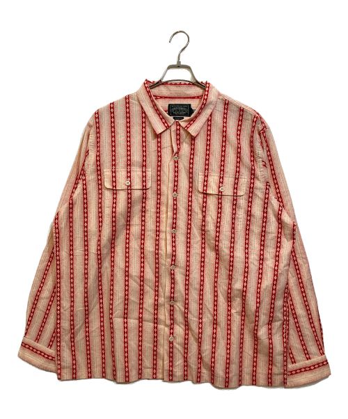 POLO COUNTRY（ポロカントリー）POLO COUNTRY (ポロカントリー) オープンカラーシャツ レッド サイズ:XXL 未使用品の古着・服飾アイテム