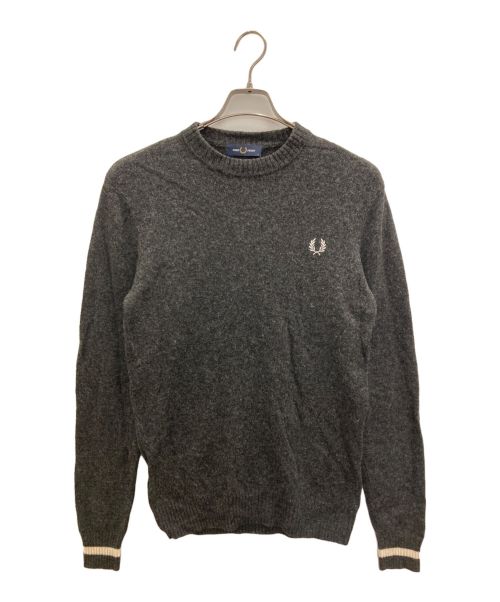 FRED PERRY（フレッドペリー）FRED PERRY (フレッドペリー) ニット グレー サイズ:Sの古着・服飾アイテム