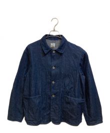 POST O'ALLS（ポストオーバーオールズ）の古着「3POCKET DENIM JACKET カバーオール」｜インディゴ