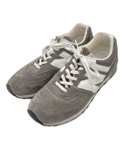 NEW BALANCE（ニューバランス）NEW BALANCE (ニューバランス) ローカットスニーカー グレー サイズ:UK 7 1/2の古着・服飾アイテム