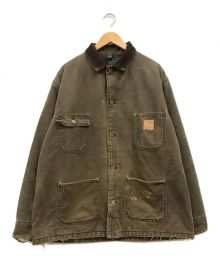 CarHartt（カーハート）の古着「ブランケットライナーチョアコート」｜ブラウン