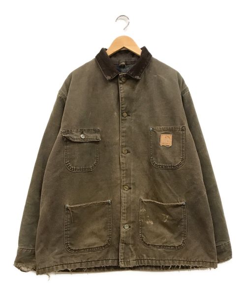 CarHartt（カーハート）CarHartt (カーハート) ブランケットライナーチョアコート ブラウン サイズ:Lの古着・服飾アイテム