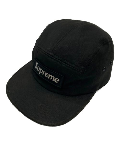 SUPREME（シュプリーム）Supreme (シュプリーム) Camp cap キャップ ブラックの古着・服飾アイテム