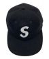 中古・古着 Supreme (シュプリーム) WOOL S LOGO 6-PANEL キャップ ブラック：8000円