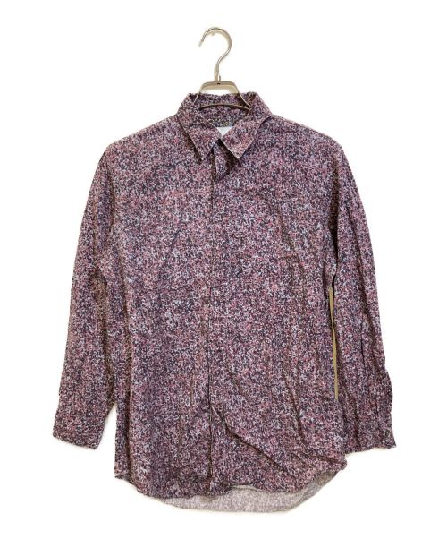 PAUL SMITH（ポールスミス）PAUL SMITH (ポールスミス) Flecks Shirts ボルドー×グレー サイズ:Lの古着・服飾アイテム