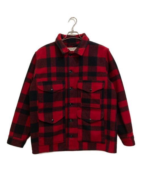 FILSON（フィルソン）FILSON (フィルソン) MACKINAW CRUISER ブラック×レッド サイズ:Mの古着・服飾アイテム