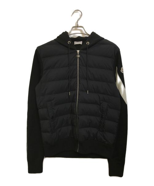 MONCLER（モンクレール）MONCLER (モンクレール) CARDIGAN TRICOT ブラック サイズ:Ｌの古着・服飾アイテム