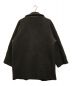 UNDECORATED (アンデコレイテッド) Wool Freece Melton P-Coat ウールフリースメルトン Pコート ブラウン サイズ:3：18000円